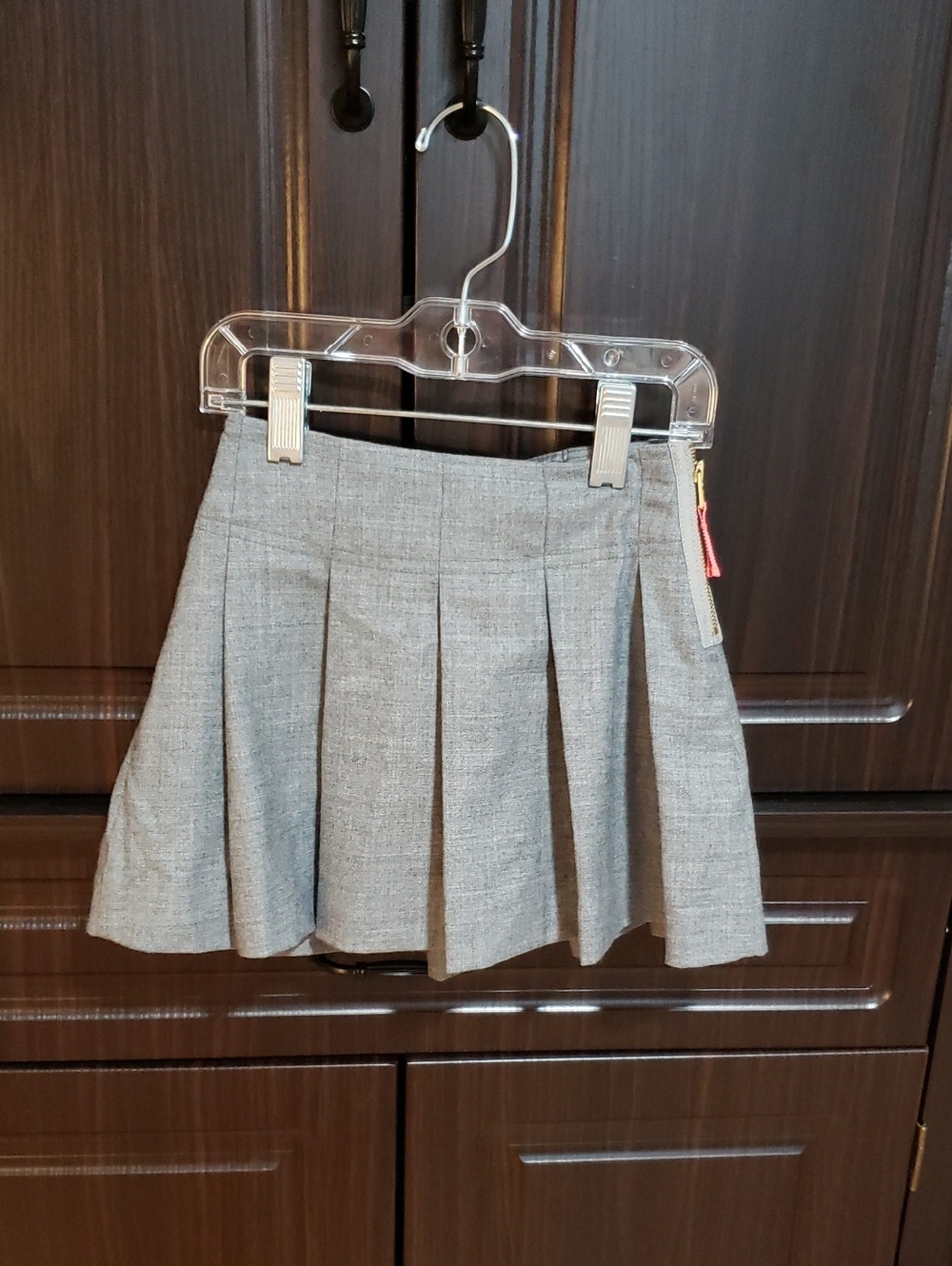 Jcrew Crewcuts Toddler Skirt In Grey, Size 3Y